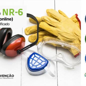 Comprar o produto de Curso de NR-6 - EPI (04h) - EAD em Cursos em Aracaju, SE por Solutudo