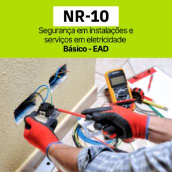 Comprar o produto de Curso NR-10 Básico (40h) – EAD em Cursos em Aracaju, SE por Solutudo
