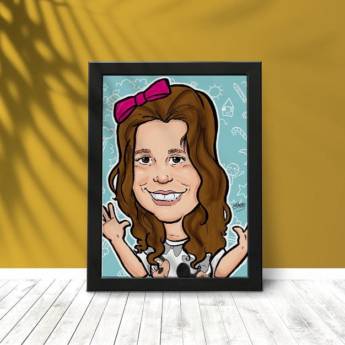 Comprar o produto de Caricatura de crianças em Caricaturas em Santos, SP por Solutudo