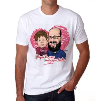 Comprar o produto de Caricatura para camisetas  em Caricaturas em Santos, SP por Solutudo