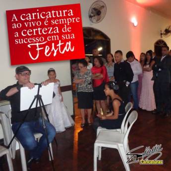 Comprar o produto de Caricaturas em eventos em Caricaturas em Santos, SP por Solutudo