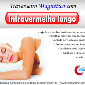 Comprar o produto de Travesseiro Magnético c/ Fóton em Travesseiros em Hortolândia, SP por Solutudo