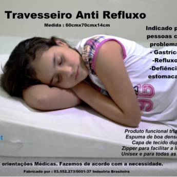 Comprar o produto de Travesseiro Anti-Refluxo  em Travesseiros em Hortolândia, SP por Solutudo