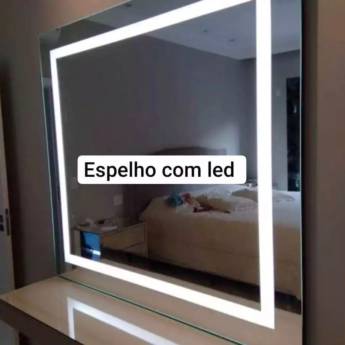 Comprar o produto de Espelho com LED em Avaré em Vidraçarias em Avaré, SP por Solutudo