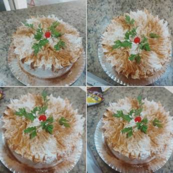 Comprar o produto de Torta de Maçã com Canela  em Ofertas em Leopoldina, MG por Solutudo