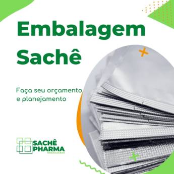 Comprar o produto de Sachês para Lenços umedecidos em Maringá em Embalagens em Maringá, PR por Solutudo