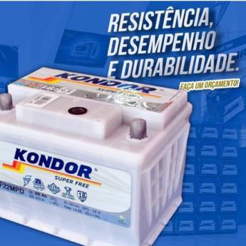 Comprar o produto de Bateria para Carro Kondor em Baterias em Santo André, SP por Solutudo