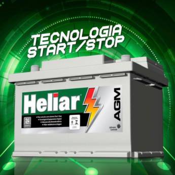 Comprar o produto de Bateria para Carro Heliar em Baterias em Santo André, SP por Solutudo