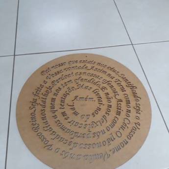 Comprar o produto de Mandala Pai Nosso em Artigos para Casa em Joinville, SC por Solutudo