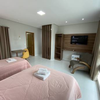 Comprar o produto de Quarto Master - Luxo e Conforto em Bofete, SP em Hospedagem em Bofete, SP por Solutudo