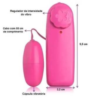 Comprar o produto de Vibrador Bullet Cápsula em Produtos eróticos em Jundiaí, SP por Solutudo