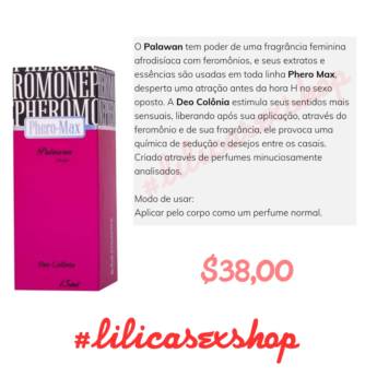 Comprar o produto de PHERO MAX PALAWAN DEO COLÔNIA FEMININA 15ML LA PIMIENTA em Produtos eróticos em Jundiaí, SP por Solutudo