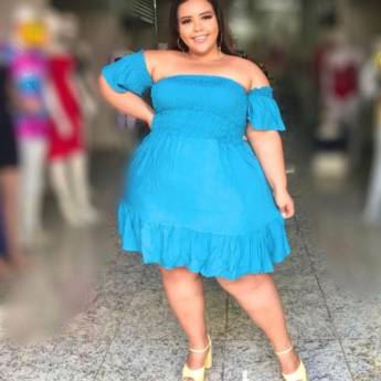 Comprar o produto de Vestidos Moda Plus - Ciganinha em Moda Plus Size em Jundiaí, SP por Solutudo