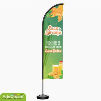 Comprar o produto de Wind Banner Personalizados Bauru em Wind Banner em Bauru, SP por Solutudo