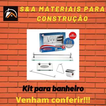 Comprar o produto de Kit Banheiro em Avaré em Materiais para Construção em Avaré, SP por Solutudo