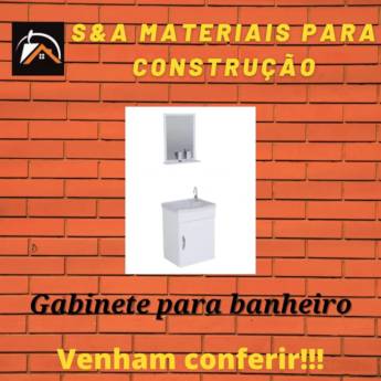 Comprar o produto de Gabinete para Banheiro em Avaré em Materiais para Construção em Avaré, SP por Solutudo