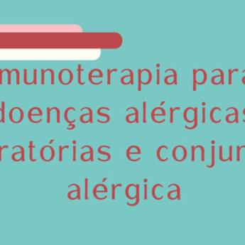 Comprar o produto de Imunoterapia para Doenças Alérgicas Respiratórias e Conjuntivite Alérgica em Clínica Médica em Botucatu, SP por Solutudo