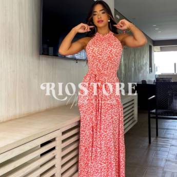 Comprar o produto de Vestido Geovana em Vestidos em Bauru, SP por Solutudo