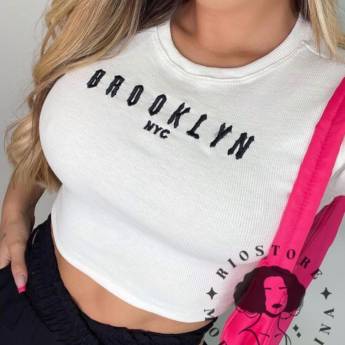 Comprar o produto de Cropped Bia em Croppeds em Bauru, SP por Solutudo