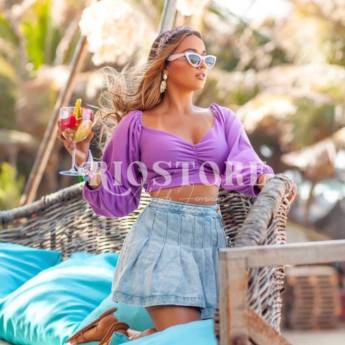 Comprar o produto de Cropped Rebeca em Croppeds em Bauru, SP por Solutudo