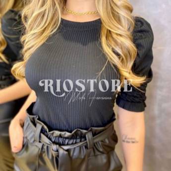 Comprar o produto de Blusa Paula em Blusas em Bauru, SP por Solutudo