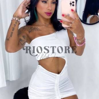 Comprar o produto de Vestido Emilly em Vestidos em Bauru, SP por Solutudo