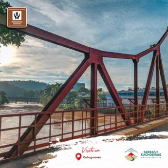 Comprar o produto de Ponte Metálica sobre o Rio Pomba (Cataguases-MG) em Viagens e Turismo em Leopoldina, MG por Solutudo