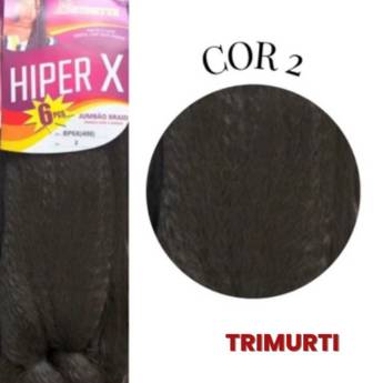 Comprar o produto de Cabelo sintético JUMBO marca HIPER X - 2 em Apliques de Cabelo pela empresa Trimurti Cabelos para Mega Hair Perucas Jumbo e Apliques para Cabelo  em Foz do Iguaçu, PR por Solutudo