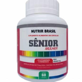 Comprar o produto de Polivitamínico Sênior mulher em Suplementos Alimentares em Casa Branca, SP por Solutudo