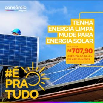 Comprar o produto de Consórcio para Energia Solar em Consórcios em Gravataí, RS por Solutudo