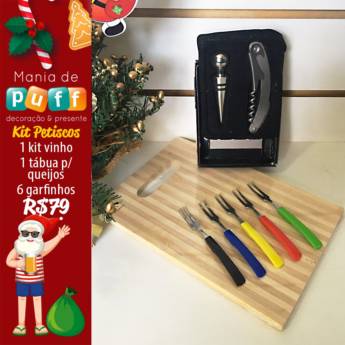 Comprar o produto de Kit Petiscos em Presentes Criativos em Bauru, SP por Solutudo