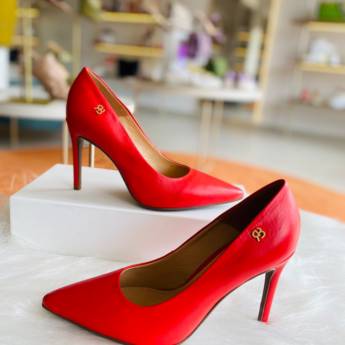 Comprar o produto de Scarpin Pump Color flare Vermelho em Calçados Femininos em Vilhena, RO por Solutudo