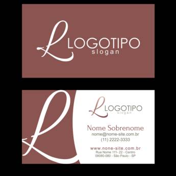 Comprar o produto de Cartões de Visita Metalizado frente com tinta branca 250G / sem verniz em Gráficas e Impressão em São José do Rio Preto, SP por Solutudo