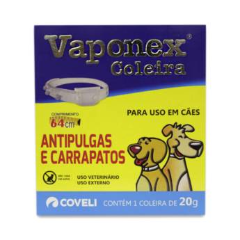 Comprar o produto de Coleira Antipulgas e Carrapatos Vaponex 64cm Único em Medicamentos em Foz do Iguaçu, PR por Solutudo