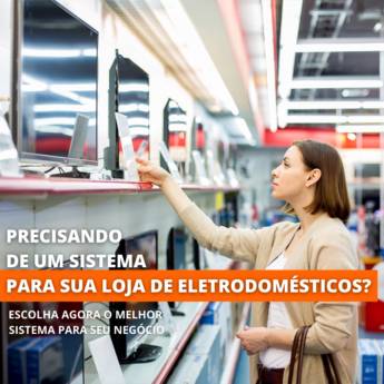 Comprar o produto de Precisando de Sistema para sua Loja de Eletrodomésticos? em Automação comercial - Sistemas em Jaú, SP por Solutudo
