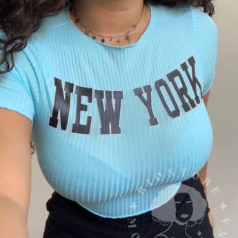 Comprar o produto de Cropped New York em Croppeds em Bauru, SP por Solutudo Comprar o produto de Cropped New York em Croppeds em Bauru, SP por Solutudo