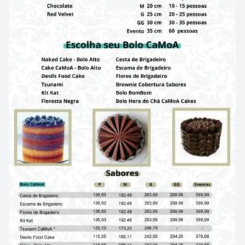 Comprar o produto de CARDÁPIO BOLOS em Doces em Botucatu, SP por Solutudo Comprar o produto de CARDÁPIO BOLOS em Doces em Botucatu, SP por Solutudo