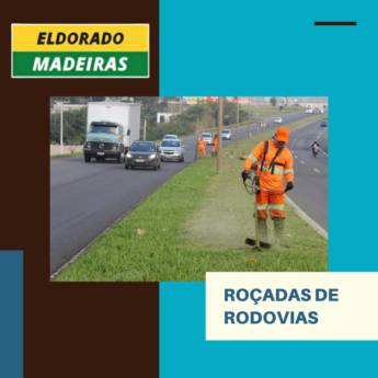 Comprar o produto de Roçada em rodovias  em Madeireiras em Botucatu, SP por Solutudo