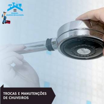 Comprar o produto de TROCAS E REPAROS DE CHUVEIROS em Manutenção em Botucatu, SP por Solutudo