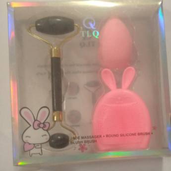 Comprar o produto de Jade Massageadora + Limpador + Brush Brush em Beleza e Cuidado Pessoal em Divinópolis, MG por Solutudo