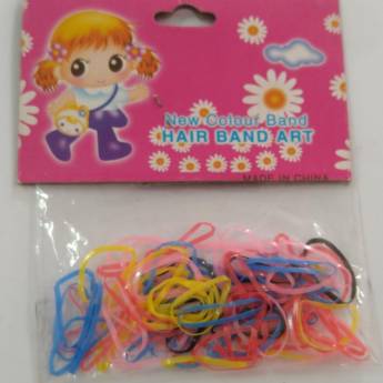 Comprar o produto de Elástico de Silicone Pra Cabelo Liguinha em Acessórios para Cabelo em Divinópolis, MG por Solutudo