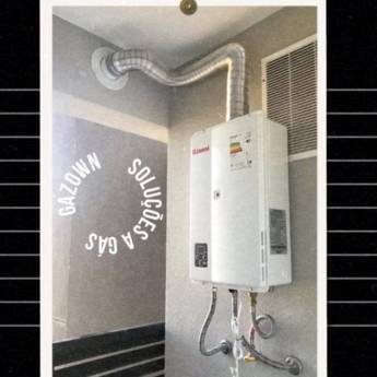 Comprar o produto de Instalação de aquecedor a gás em Bauru em Aquecedores  em Bauru, SP por Solutudo