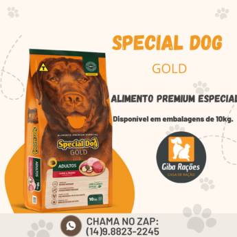 Comprar o produto de Special Dog Gold em Ração para Cachorros em Botucatu, SP por Solutudo