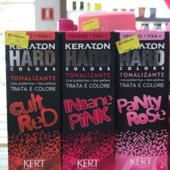 Comprar o produto de Tonalizante keraton hard colors 100gr - Kert em Cabelos em Foz do Iguaçu, PR por Solutudo