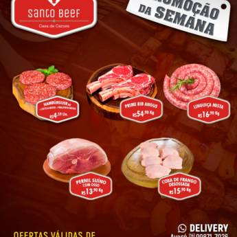 Comprar o produto de Kit Santo Beef em Açougues em Botucatu, SP por Solutudo