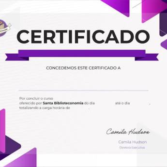 Comprar o produto de Certificado medida 30 x 21 cm em Certificados em São José do Rio Preto, SP por Solutudo
