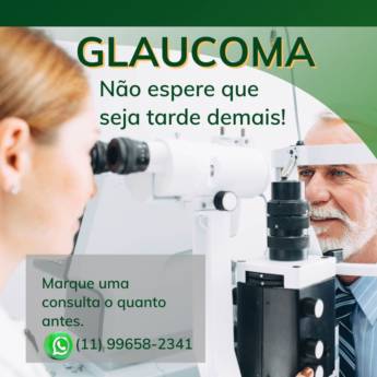 Comprar o produto de Glaucoma em Exames oftalmológicos em Jundiaí, SP por Solutudo