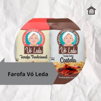 Comprar o produto de Farofa vó Leda em Farofa em Botucatu, SP por Solutudo