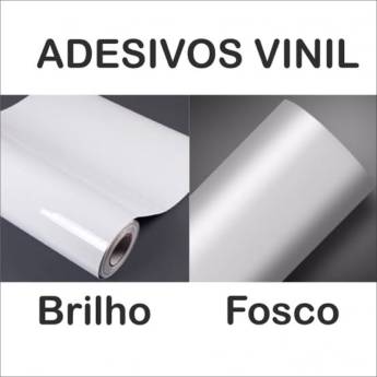 Comprar o produto de Vinil Fosco ou Com Brilho em Adesivos em São José do Rio Preto, SP por Solutudo