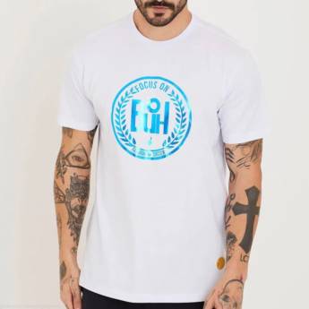 Comprar o produto de T-Shirt Focus On Branca em Camisetas em Bauru, SP por Solutudo